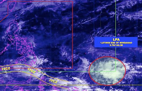 is there lpa today|PAGASA: Higher chances of LPA outside PAR becoming tropical  .